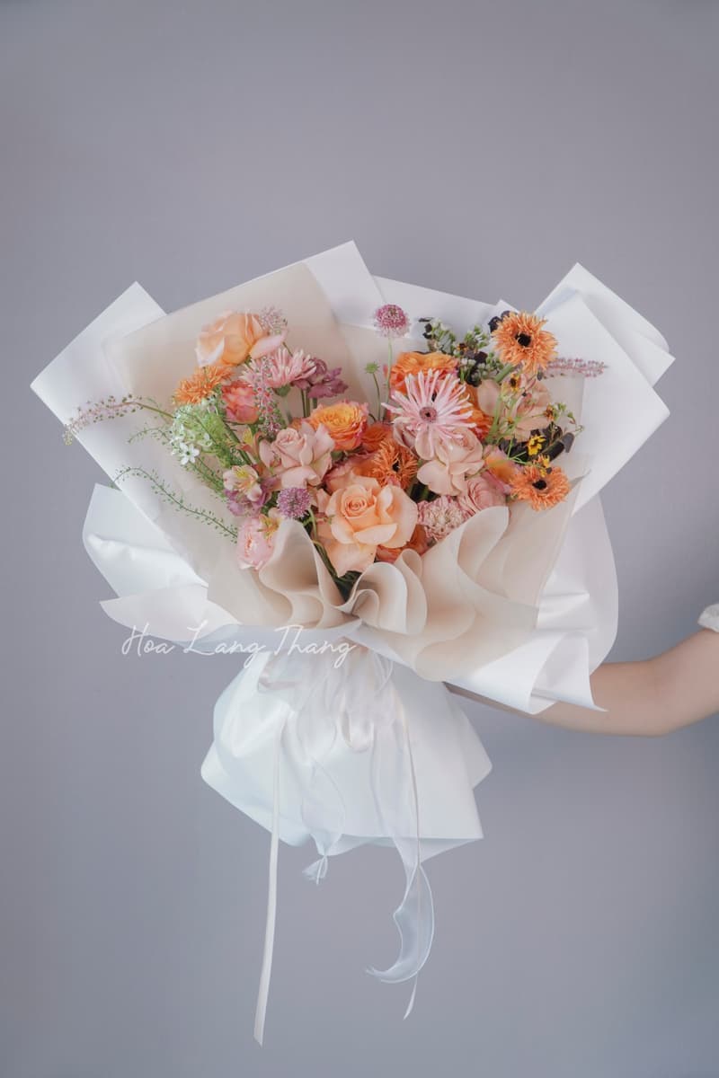 Hoa Lisianthus Double Phom Lớn Đẹp — Vẻ Đẹp Tinh Khôi Cho Người Tinh Tế